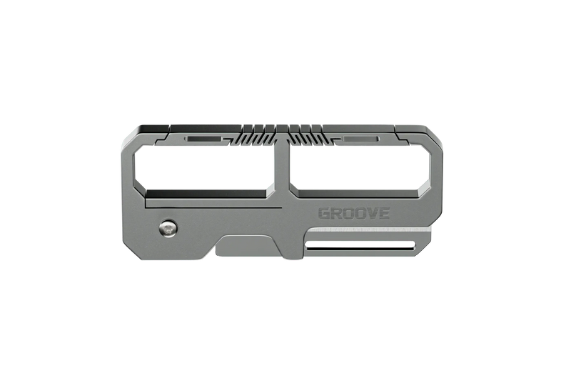 Groove™ Carabiner Knife - Silver