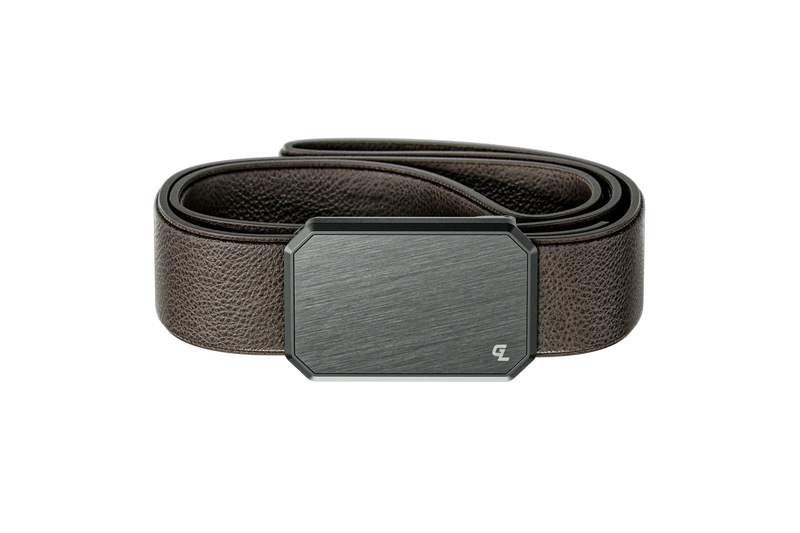Groove Leather Belt® - Brown