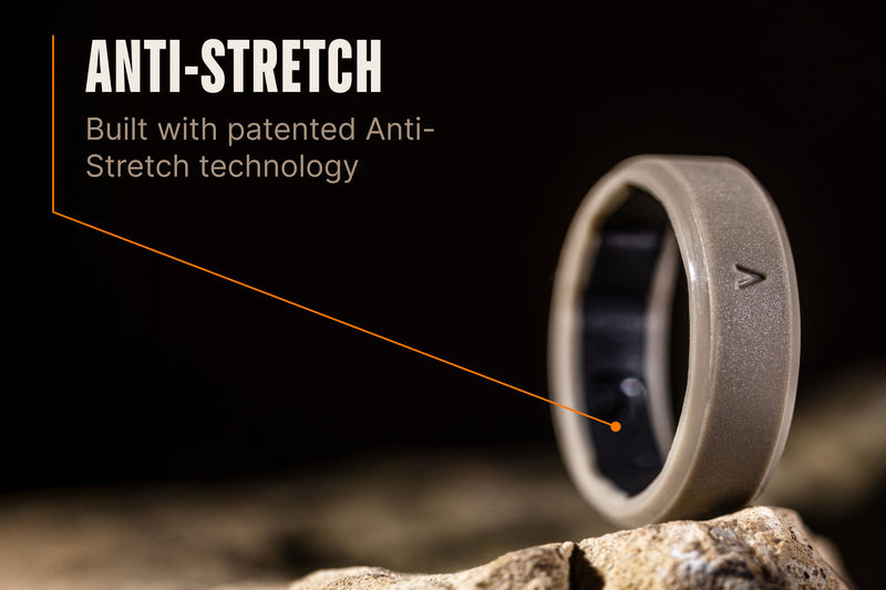 Groove Alpha Ring - Black Thin