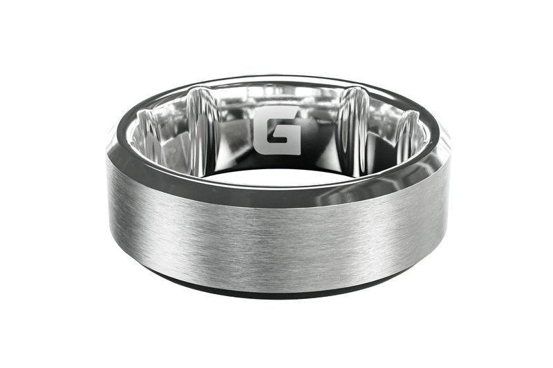 Groove Ring® Tungsten - Platinum