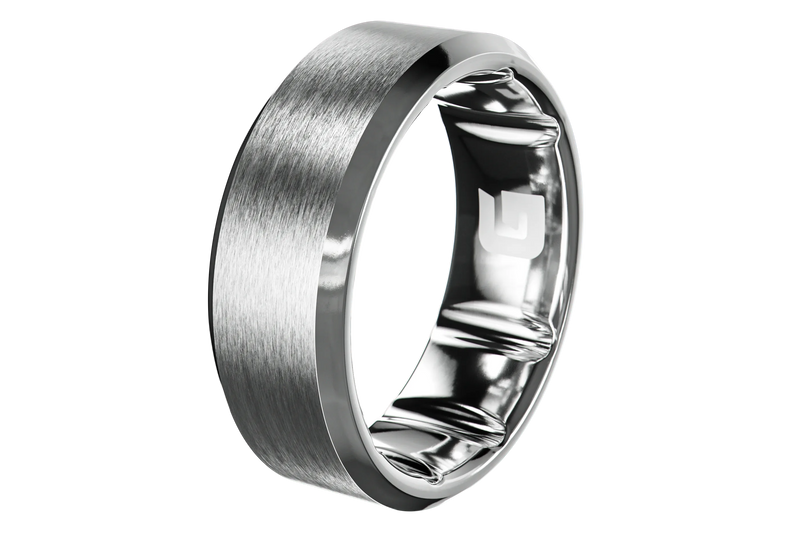 Groove Ring® Tungsten - Platinum