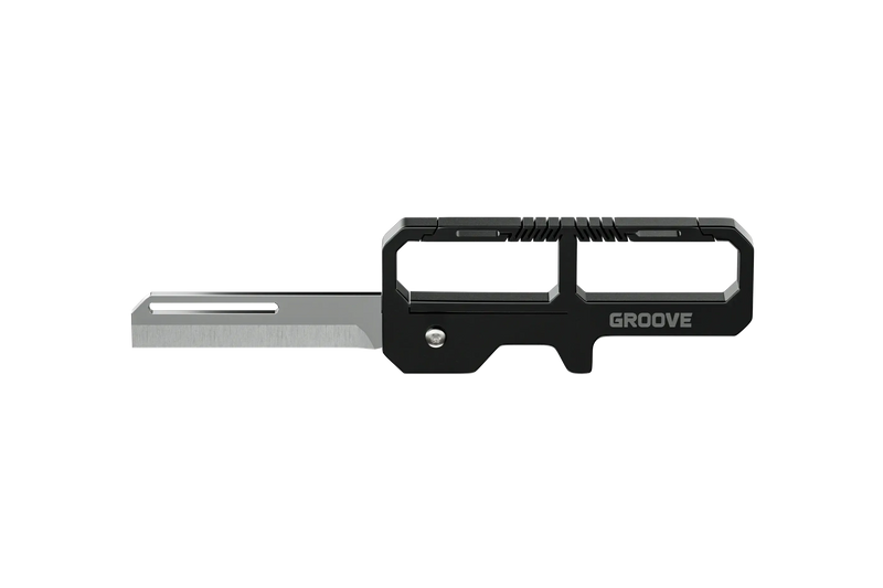Groove™ Carabiner Knife - Black