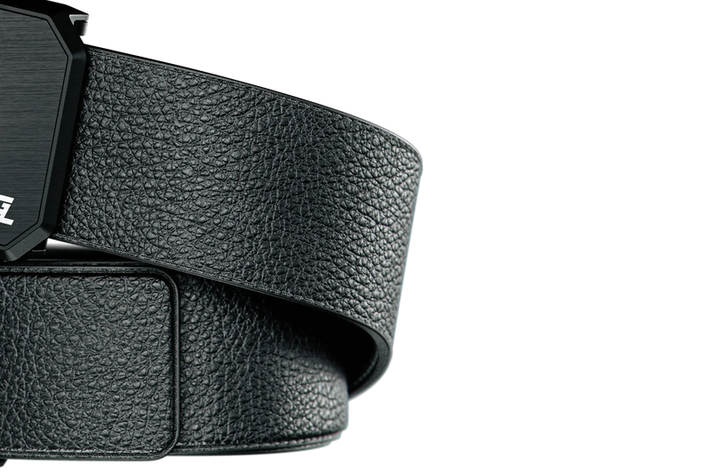 Groove Leather Belt® - Black