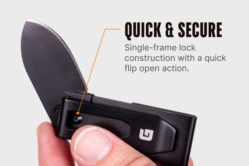 Groove™ Money Clip Knife - Black