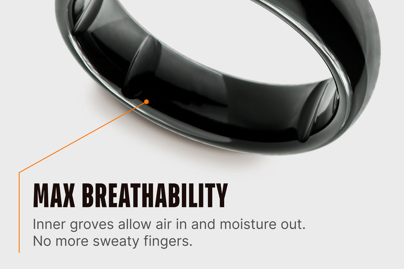 Groove Ring® Tungsten 6mm - Black