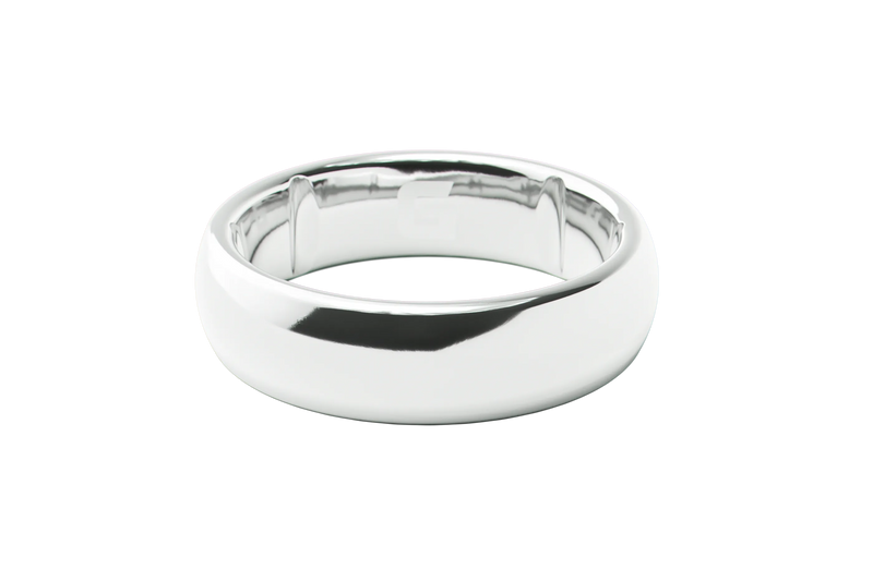 Groove Ring® Tungsten 6mm - Platinum